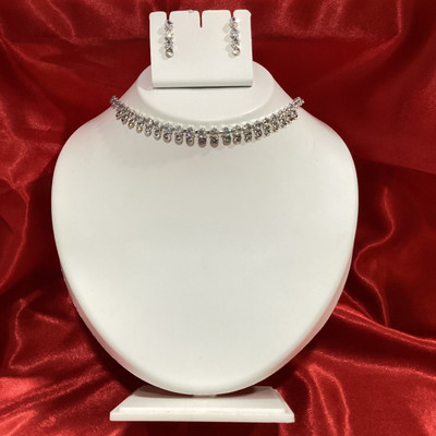 JASH Alloy Silver Silver Jewellery Set(Pack of 1)