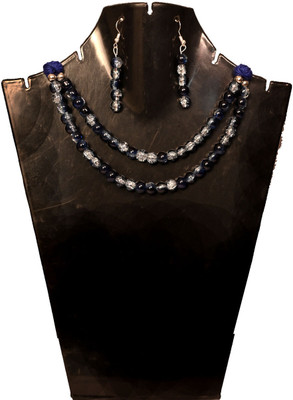 A S enterprize Oxidised Silver Multicolor Jewellery Set(Pack of 1)