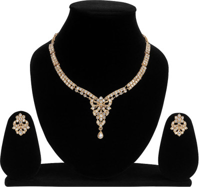 shubhB Brass, Alloy Silver Silver Jewellery Set(Pack of 1)