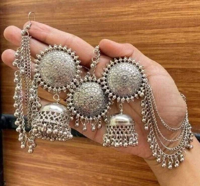 Sinha Creation Alloy Silver Jewellery Set(Pack of 1)