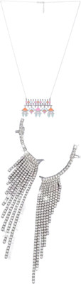 Gauri Fashions Stone Multicolor, Silver Jewellery Set(Pack of 1)