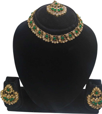 Plush It Alloy Gold-plated Gold Jewellery Set(Pack of 1)