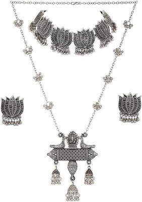 COSMO DUST JEWELLERY WITH DEVICE Alloy Sterling Silver Silver Jewellery Set(Pack of 1)