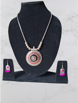 yanaya Copper Silver Jewellery Set(Pack of 1)