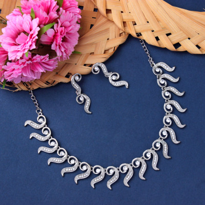 Atasi International Alloy Silver Jewellery Set(Pack of 1)