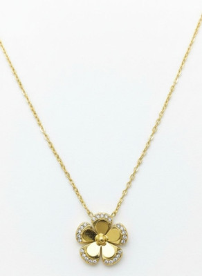 Nimmis collection Stainless Steel Gold-plated Gold Jewellery Set(Pack of 1)