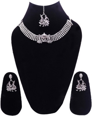 Arsuvi Alloy Gold-plated Silver Jewellery Set(Pack of 1)