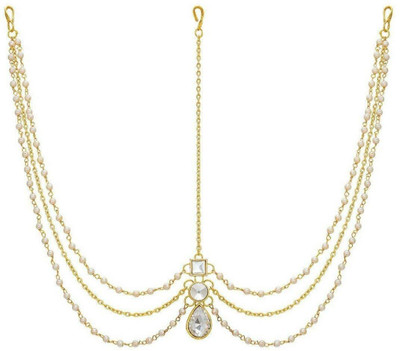 JN Handicraft Brass Gold Jewellery Set(Pack of 1)