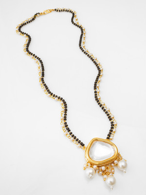 Vermont Brass Gold-plated White, Gold Jewellery Set(Pack of 3)