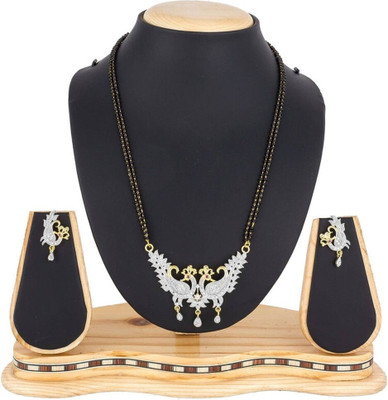 maacreation Alloy Gold-plated Gold, Silver Jewellery Set(Pack of 1)