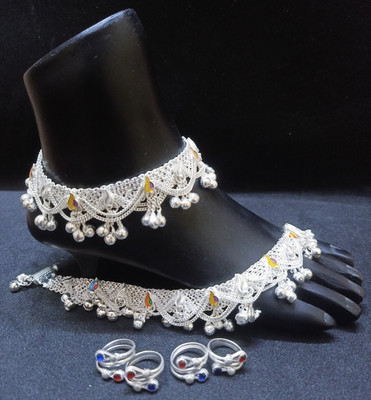 SONU SELECT Alloy Silver Jewellery Set(Pack of 1)