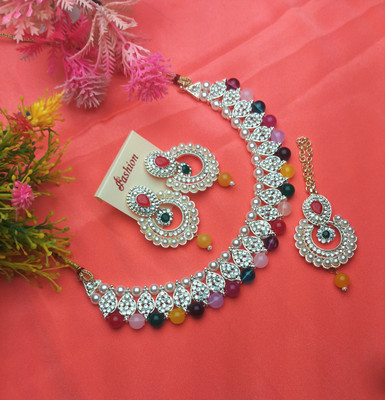wingsbro Metal, Dori Multicolor Jewellery Set(Pack of 1)