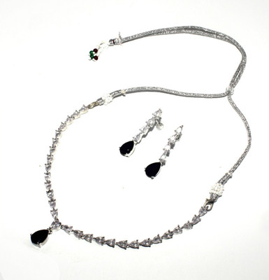 Uniquedezines Copper Silver Black Jewellery Set(Pack of 3)