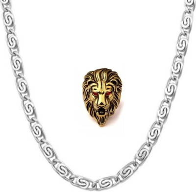 Vedish Alloy Gold-plated, Sterling Silver Silver, Gold Jewellery Set(Pack of 2)