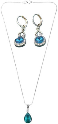 SRK Fashions Alloy Green, Blue Jewellery Set(Pack of 1)