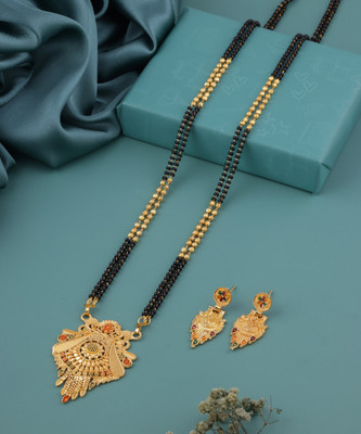 BELLADOR Alloy Gold-plated Multicolor Jewellery Set(Pack of 1)