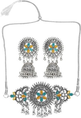 sunhari jewels Alloy Multicolor Jewellery Set(Pack of 1)