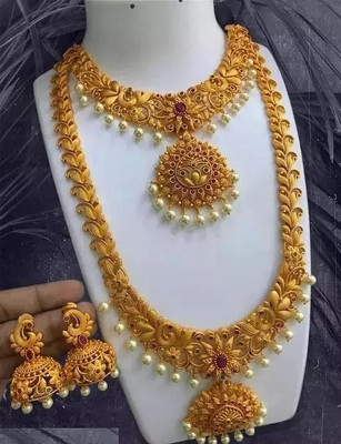 ESSTA Alloy Gold-plated Multicolor Jewellery Set(Pack of 5)