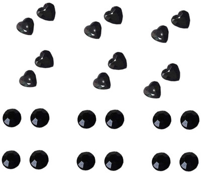 bhumi creation Plastic Black Jewellery Set(Pack of 1)