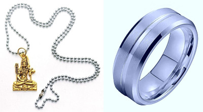 KINGSTYLEIMPEX Dori, Alloy Black, Silver Jewellery Set(Pack of 1)