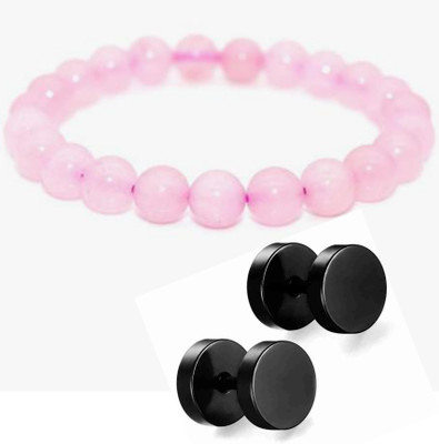 Neerajyoti Silver, Crystal, Sterling Silver Black Silver, Sterling Silver, Silver Pink, Black Jewellery Set(Pack of 2)