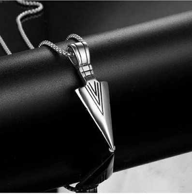 Vedansh Alloy, Stainless Steel Titanium, Sterling Silver, Silver Silver, Black Jewellery Set(Pack of 3)