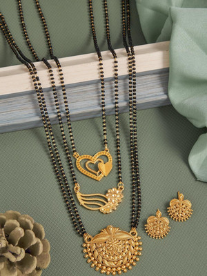 ANOUK Brass Gold-plated Multicolor Jewellery Set(Pack of 1)