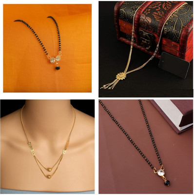 zorvi Metal Gold-plated Gold Jewellery Set(Pack of 1)