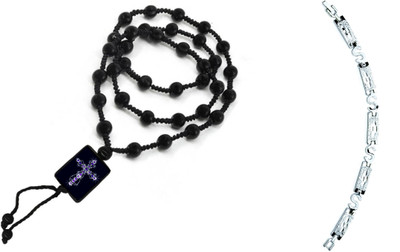 Dynamic Retail Global Dori, Alloy Black, Silver Jewellery Set(Pack of 1)