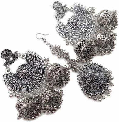 PRASUB Alloy Silver Jewellery Set(Pack of 1)