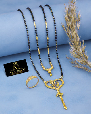 Vraj india Metal Gold-plated Gold Jewellery Set(Pack of 1)