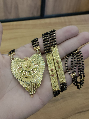 Jiyashi sales Brass Mangalsutra