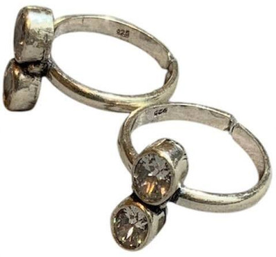 Luxerra Sterling Silver Sterling Silver Silver Jewellery Set(Pack of 1)