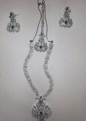 Kumar Maan Silver Sterling Silver, Rhodium Silver Jewellery Set(Pack of 1)