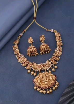 Radian Alloy Gold-plated Gold Jewellery Set(Pack of 1)
