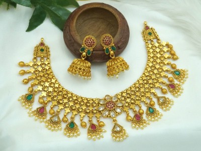 BHARGAV ART Plastic Multicolor Jewellery Set(Pack of 1)