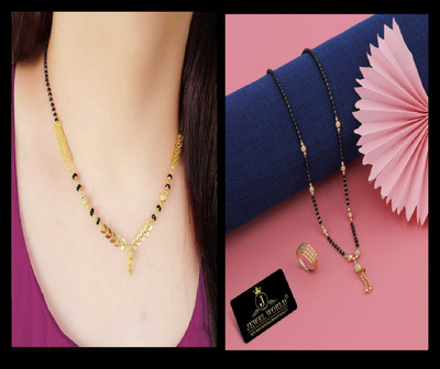 Vraj india Metal Gold-plated Gold Jewellery Set(Pack of 1)