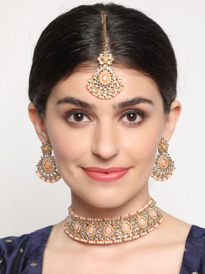ANOUK Alloy Gold-plated Multicolor Jewellery Set(Pack of 1)