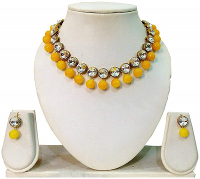 house of common Brass Brass Yellow Jewellery Set(Pack of 1)