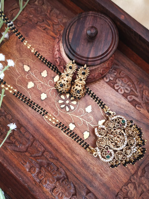 PVG Horizon Brass Gold-plated Gold, Multicolor Jewellery Set(Pack of 1)