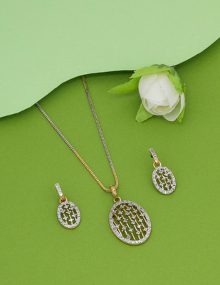 JIYANSHI ENTERPRISE Alloy Gold-plated Gold Jewellery Set(Pack of 1)
