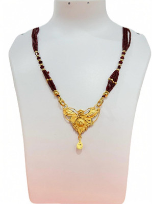Soumi store Copper Gold-plated Gold Jewellery Set(Pack of 1)