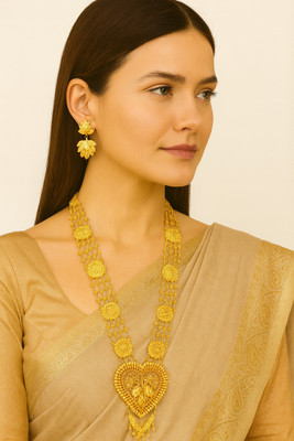 SMARNN Metal, Dori Gold-plated Gold Jewellery Set(Pack of 1)