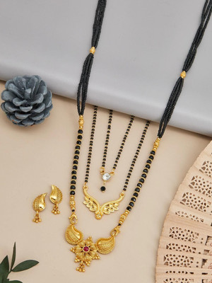 ANOUK Brass Gold-plated Multicolor Jewellery Set(Pack of 1)