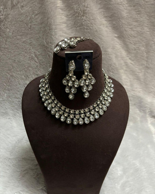 SHYAM Alloy Silver Silver Jewellery Set(Pack of 1)