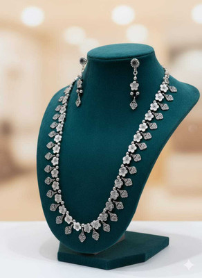 Tanisha Oxidised Silver Silver Silver Jewellery Set(Pack of 1)