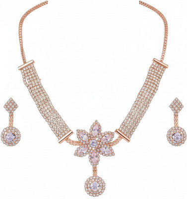 Ornafash Stainless Steel Silver Jewellery Set(Pack of 1)