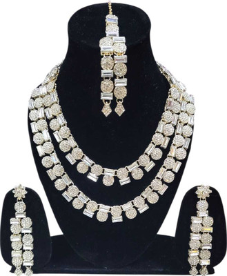 amulet aura Crystal Sterling Silver Silver, Gold Jewellery Set(Pack of 1)