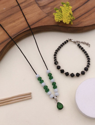 RAXOR Alloy Black Jewellery Set(Pack of 1)