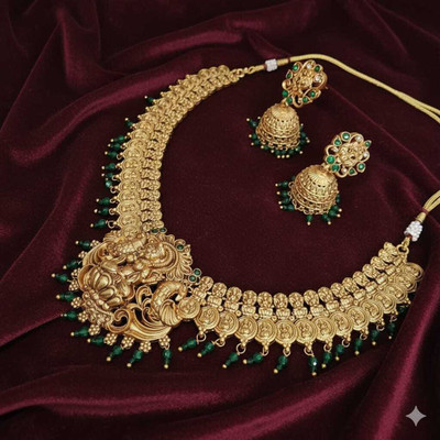 FIMBUL Alloy Gold-plated Gold Jewellery Set(Pack of 2)